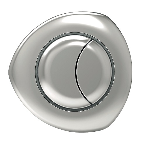 Siamp Pneumatic button Dual flush-Chrome